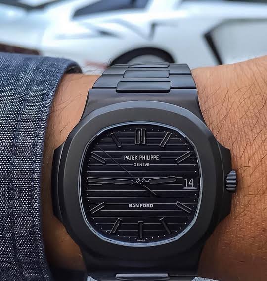 Luxury men's watch by Patek Philippe brand