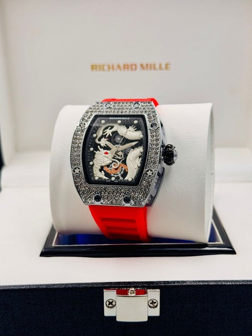 Richard Mille Dragon Skeleton | Silver Bezel Edition 0071